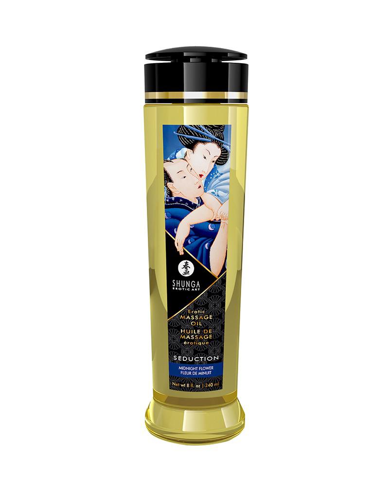 Shunga - Massageolie - Seduction Midnight Flower - 240 ml
