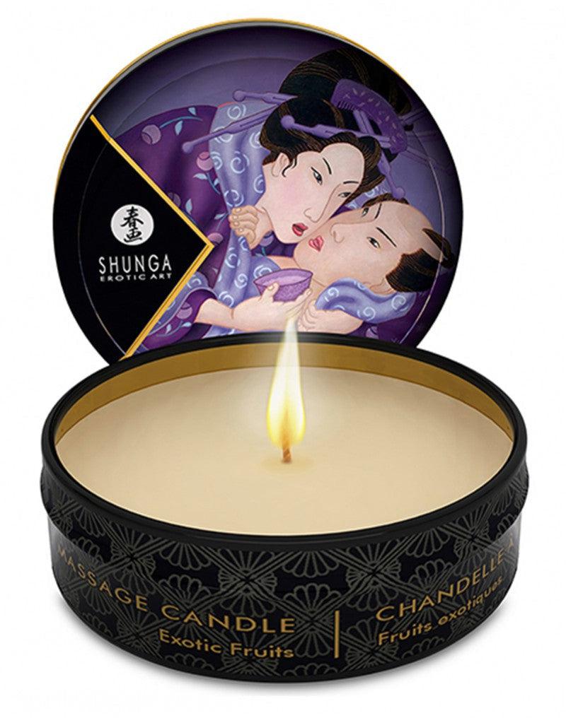Shunga - Mini Massagekaars - Exotic Fruit