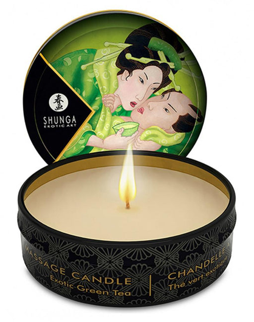 Shunga - Mini Massagekaars - Exotic Green Tea