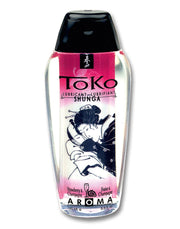 Shunga - Toko Aroma - Glijmiddel Op Waterbasis Met Smaakje - Strawberry Wine