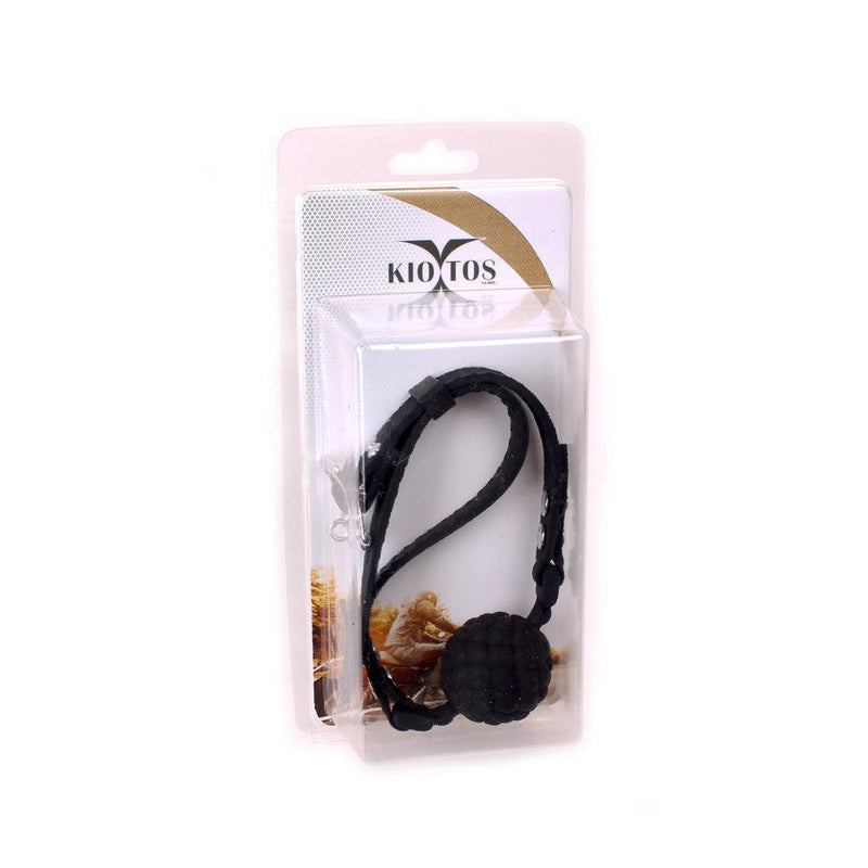Siliconen ball gag Met honingraat motief