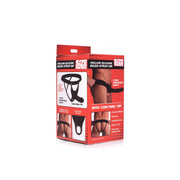 Size Matters - Holle Siliconen Strap-on -Zwart