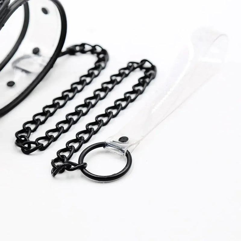 Smart Moves - Collar met Leiband - Transparant-Erotiekvoordeel.nl
