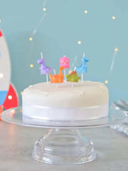 Smiling Faces - Taartkaarsjes - Cupcake Versiering - Dinosaurus - 5 stuks-Erotiekvoordeel.nl