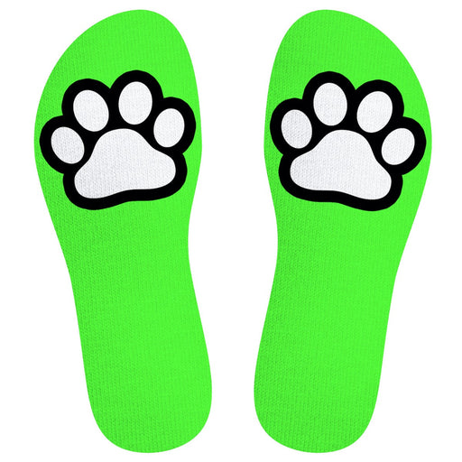 SneakXX - Sneaker Sokken PAW - Neon Groen