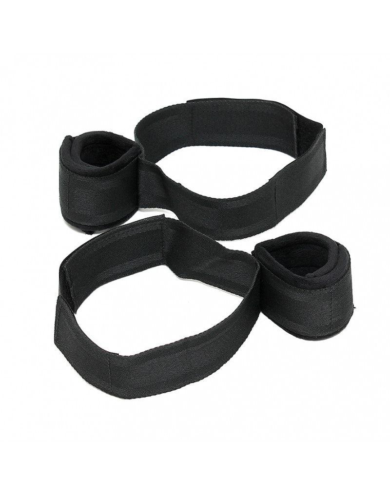 Rimba - Soft Bondageset Bovenbeen- aan Polsboeien (2 Stuks)