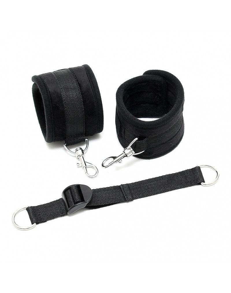 Rimba - Soft Bondageset voetboeien Set Met spreidband