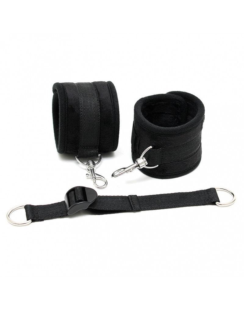 Rimba - Soft Bondageset voetboeien Set Met spreidband