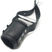 665 - DeLuxe Suspension Handboeien - Leder - Zwart