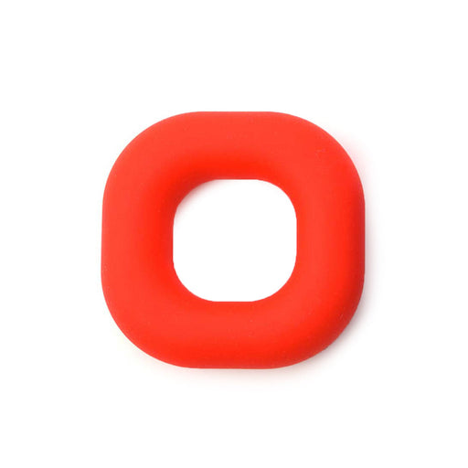 Sport Fucker - Big Boner - Elastische Cockring - Liquid Siliconen - Rood