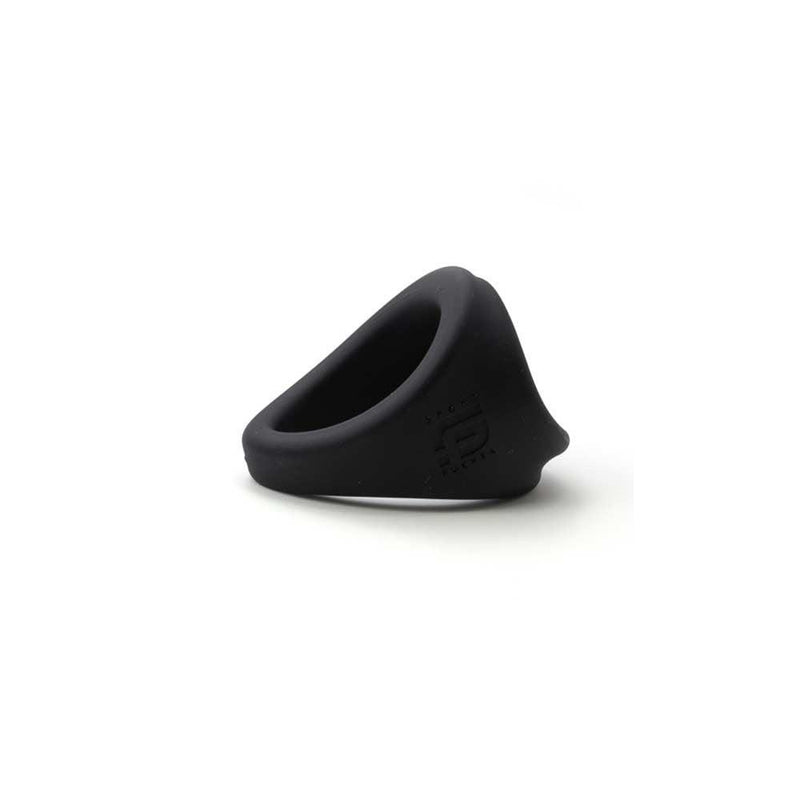 Sport Fucker - Freeballer - Cockring En Ballstretcher - Liquid Siliconen - Zwart