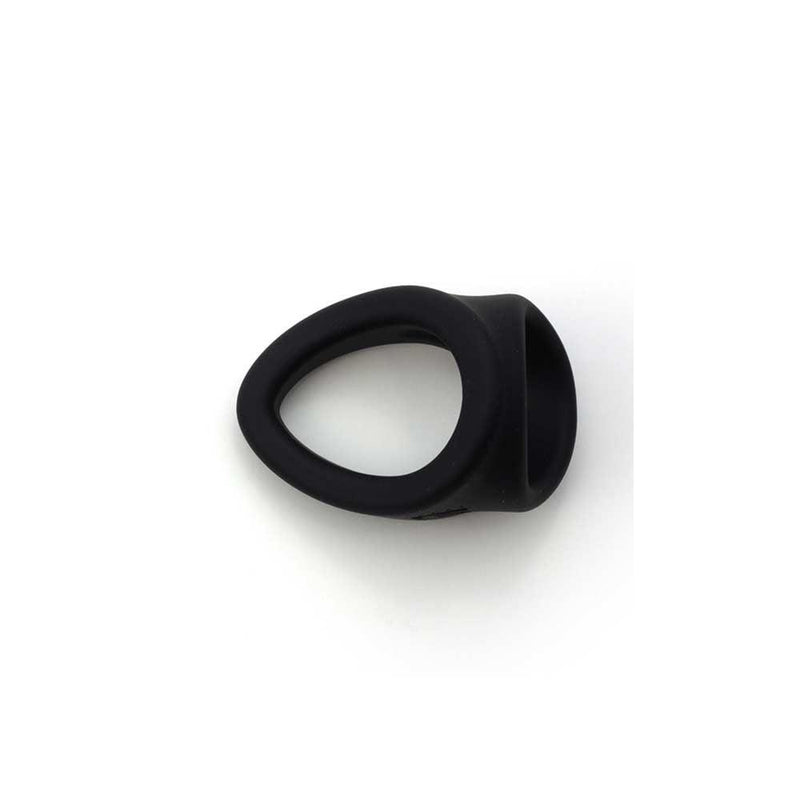 Sport Fucker - Freeballer - Cockring En Ballstretcher - Liquid Siliconen - Zwart