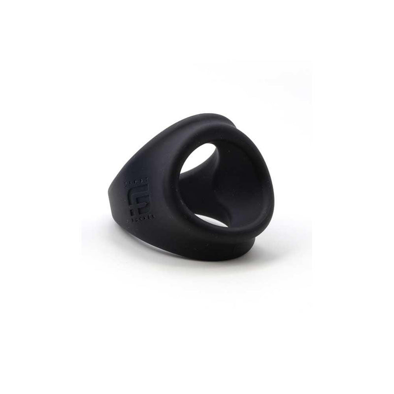 Sport Fucker - Freeballer - Cockring En Ballstretcher - Liquid Siliconen - Zwart