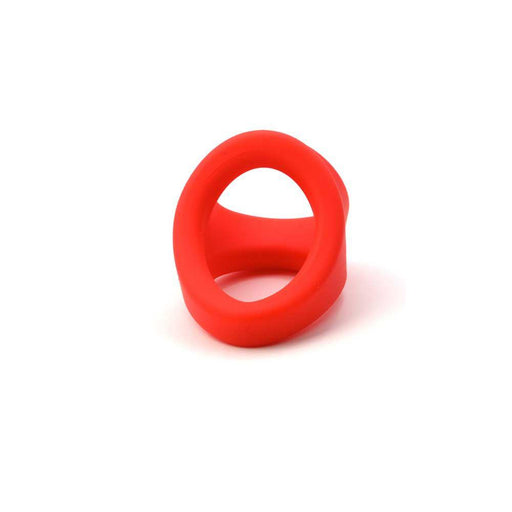 Sport Fucker - Freeballer - Cockring En Ballstretcher - Liquid Siliconen - Rood