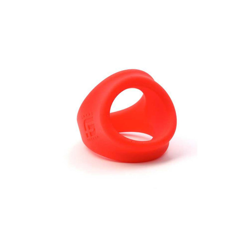 Sport Fucker - Freeballer - Cockring En Ballstretcher - Liquid Siliconen - Rood