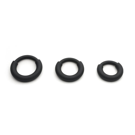 Sport Fucker - Fusion Ring - Siliconen Cockring met RVS binnenring - 3 maten