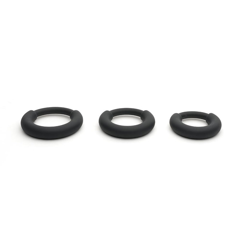 Sport Fucker - Fusion Ring - Siliconen Cockring met RVS binnenring - 3 maten
