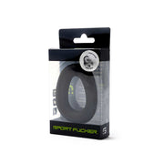 Sport Fucker - Hero - Elastische Cockring - Liquid Siliconen - Zwart