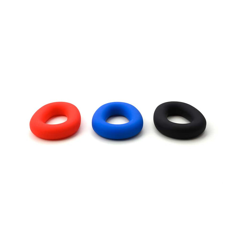 Sport Fucker - Hero - Elastische Cockring - Liquid Siliconen - Zwart