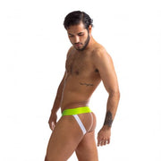 Sport Fucker Jersey - Jockstrap - Groen/Wit