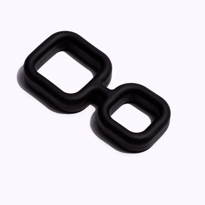Sport Fucker - Muscle 2 Way - Siliconen Cockring of Ball Stretcher - Zwart