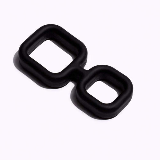 Sport Fucker - Muscle 2 Way - Siliconen Cockring of Ball Stretcher - Zwart