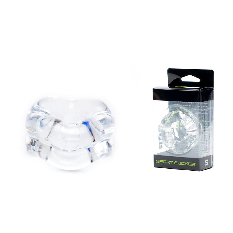 Sport Fucker - Revolution Ring - Rekbare Ball Stretcher - Transparant