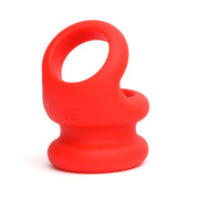 Sport Fucker - Switch Hitter - Rekbare Cockring En Ballstretcher - Rood