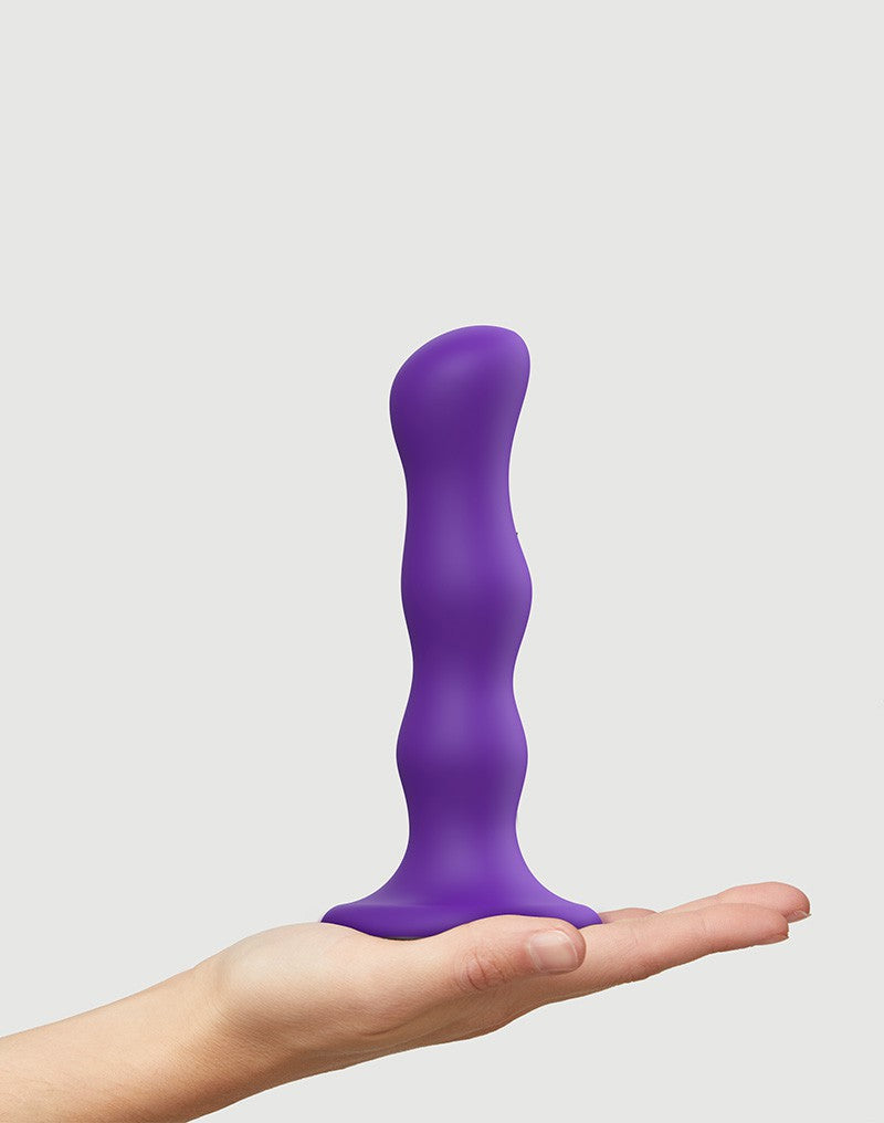 Strap-On-Me - Anaal Dildo - Buttplug Geisha Balls - Losse Roterende Balletjes - Paars
