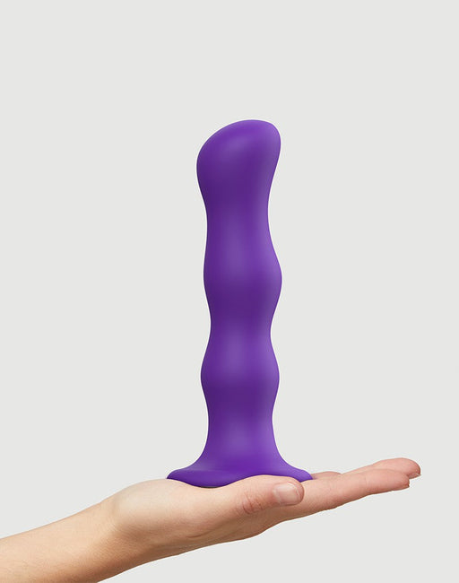 Strap-On-Me - Anaal Dildo - Buttplug Geisha Balls - Losse Roterende Balletjes - Paars