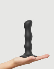 Strap-On-Me - Anaal Dildo - Buttplug Geisha Balls - Losse Roterende Balletjes - Zwart