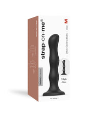 Strap-On-Me - Anaal Dildo - Buttplug Geisha Balls - Losse Roterende Balletjes - Zwart