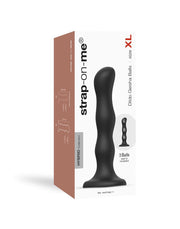 Strap-On-Me - Anaal Dildo - Buttplug Geisha Balls - Losse Roterende Balletjes - Zwart