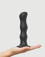 Strap-On-Me - Anaal Dildo - Buttplug Geisha Balls - Losse Roterende Balletjes - Zwart