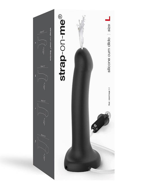 Strap-On-Me - Ejaculerende/Spuitende Dildo - Zwart