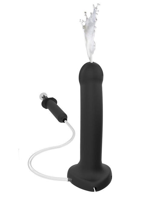 Strap-On-Me - Ejaculerende/Spuitende Dildo - Zwart