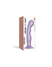 Strap-On-Me - Dildo Plug Curvy - Metallic Paars
