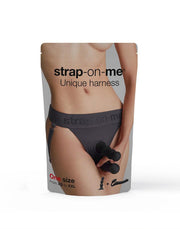 Strap-On-Me - Unique - Strap-On Harnas - Voor dubbele penetratie - Grijs