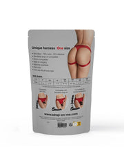 Strap-On-Me - Unique - Strap-On Harnas - Voor dubbele penetratie - Rood