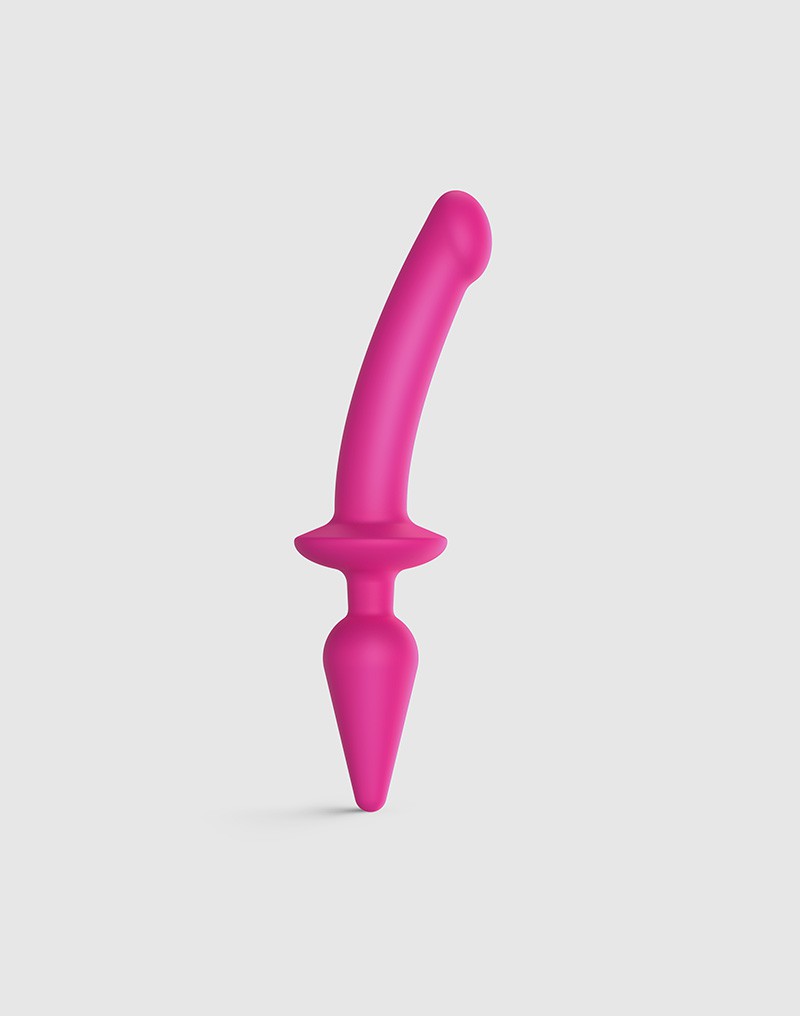 Strap-On-Me - Switch Plug - 2-in-1 Dildo & Buttplug - Roze