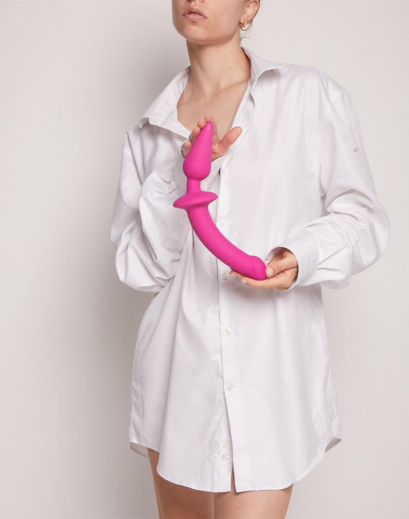 Strap-On-Me - Switch Plug - 2-in-1 Dildo & Buttplug - Roze