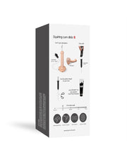 Strap-On-Me - Squirting Cum Dildo - Spuitende Dildo - Maat S - Lichte Huidskleur