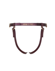 Strap-On-Me - Generous - Strap-on Harnas - PU Leer - Aubergine Paars