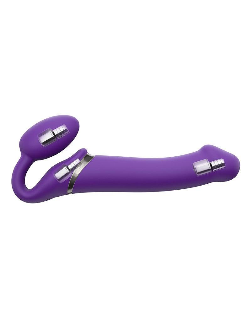Strap-On-Me - Vibrerende Strapless Strapon - 3 Motoren - Paars