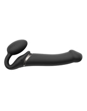 Strap-On-Me - Vibrerende Strapless Strapon - 3 Motoren - Zwart-Erotiekvoordeel.nl