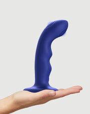 Strap-On-Me - Wave - Tapping Dildo - Met Tapping Functie - Blauw
