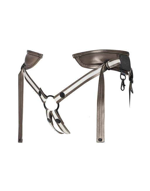 Strap-On-Me - Desirous - Strapon Harnas - PVC Leatherette - Bronskleurig