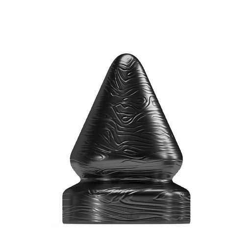 Stretch'r - Sirup - XXL Buttplug - Zwart Metallic