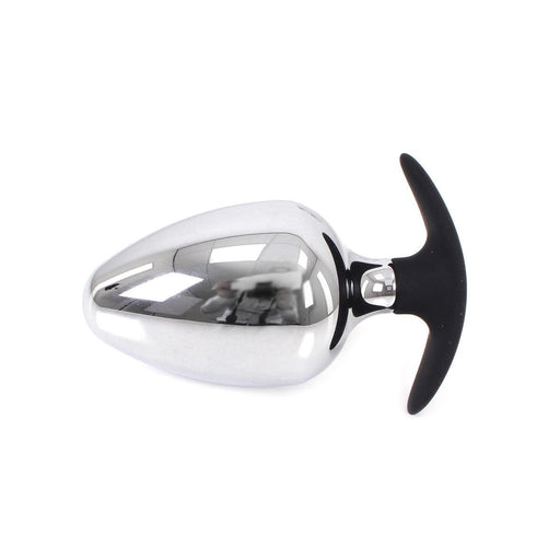 Kiotos - Sucker RVS Buttplug BIG-S 60 mm Met Siliconen Voetje