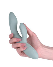 Svakom - Chika - Verwarmende Rabbit Vibrator - Met App Control - Lichtgrijs